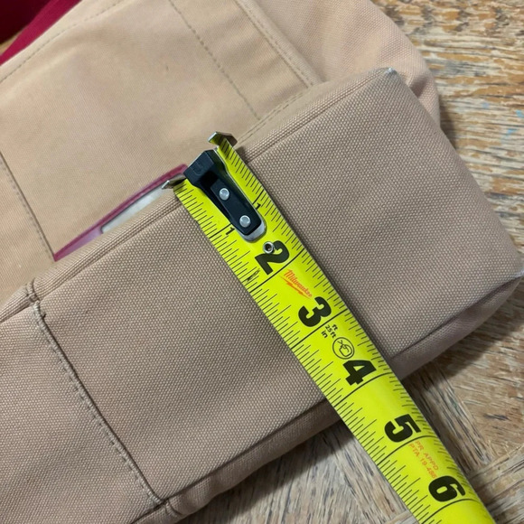 VINTAGE MENS POLO SPORT RALPH LAUREN KHAKI MESSENGER CROSSBODY BAG PURSE 90s Y2K - Picture 7 of 8